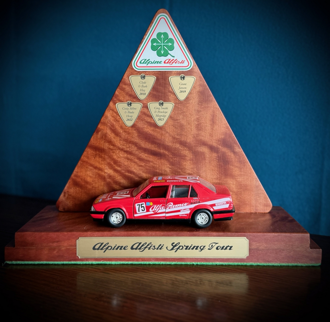 image of Alfisti Autumn Tour trophy