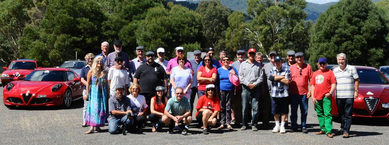 Alpine Alfisti group photo
