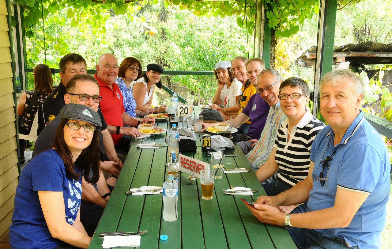 Lunch at the Blue Duck