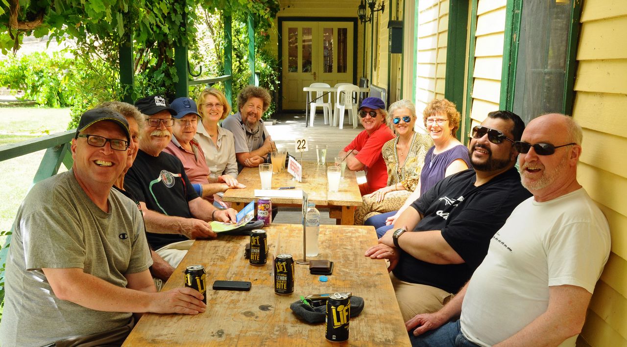 Lunch at the Blue Duck
