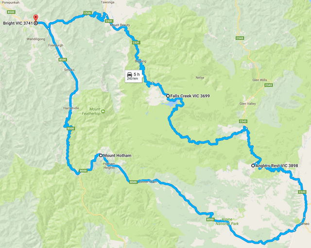 AAT route map