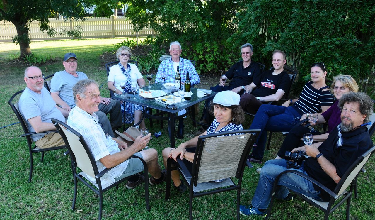tea in the garden