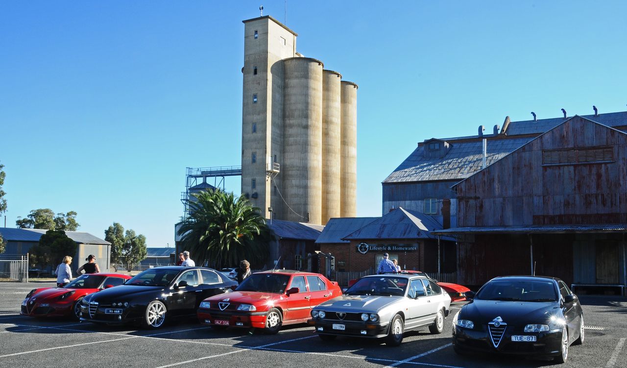 Car park at the old mill
