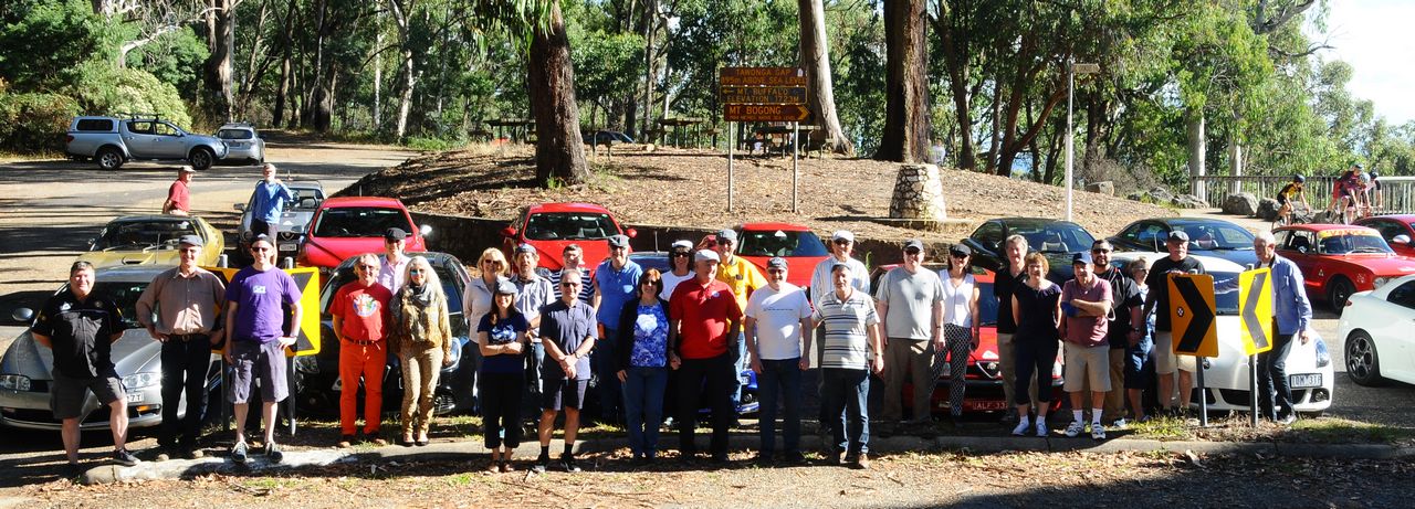 Alfisti at Tawonga Gap