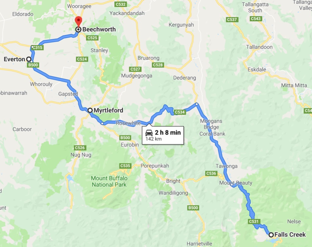 AAT route map