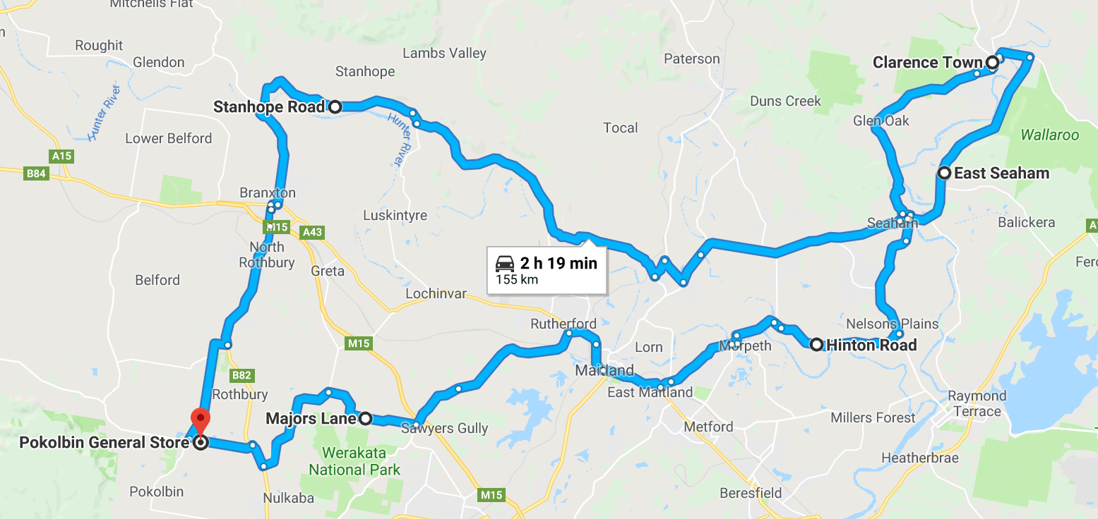 AAST route map